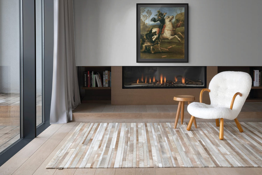 Saint George and the Dragon - Raphael - Premium canvas 430g (gallery quality)