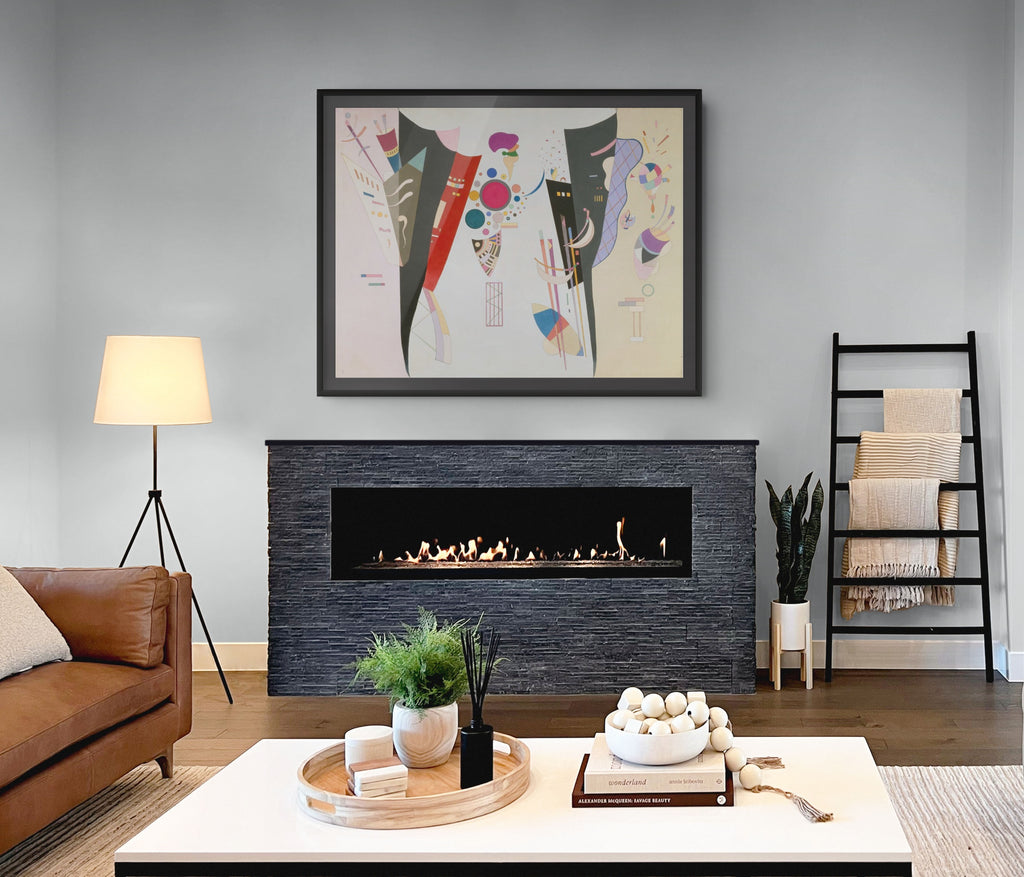 Acuerdos recíprocos - Wassily Kandinsky - Lienzo premium 430g (calidad de galeria)