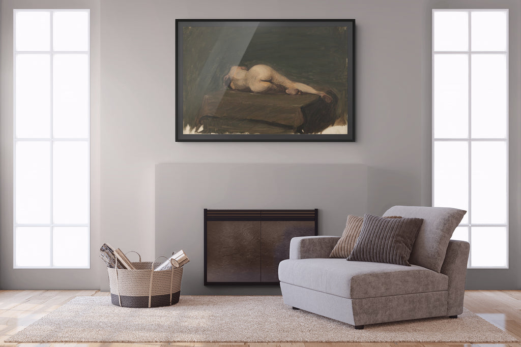 Automata - Edward Hopper - Toile premium 430g (qualité galerie)