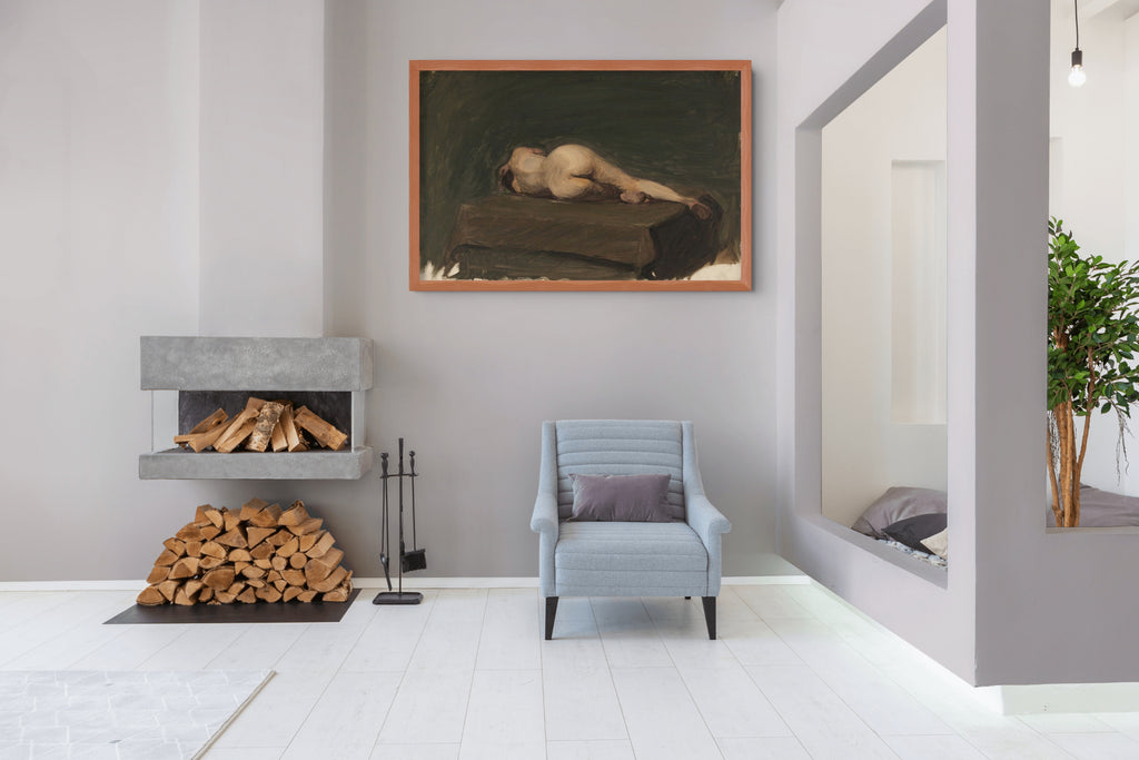 Automata - Edward Hopper - Toile premium 430g (qualité galerie)