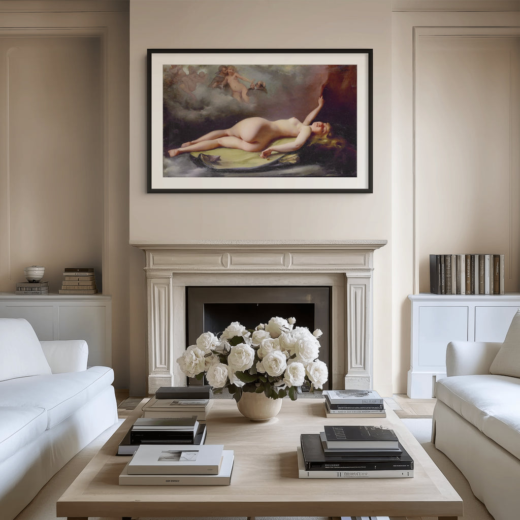 La fumadora de opio -  Luis Ricardo Falero - Lienzo premium 430g (calidad de galeria)