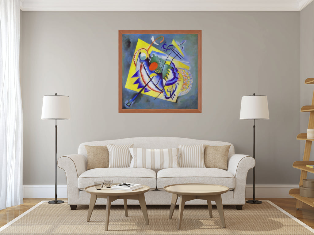 Couple on Horseback - Wassily Kandinsky - Premium 430g canvas (gallery quality)