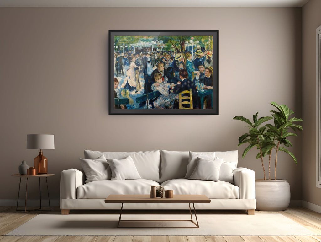 Bal du moulin de la Galette - Pierre-Auguste Renoir - Premium canvas 430g (gallery quality)