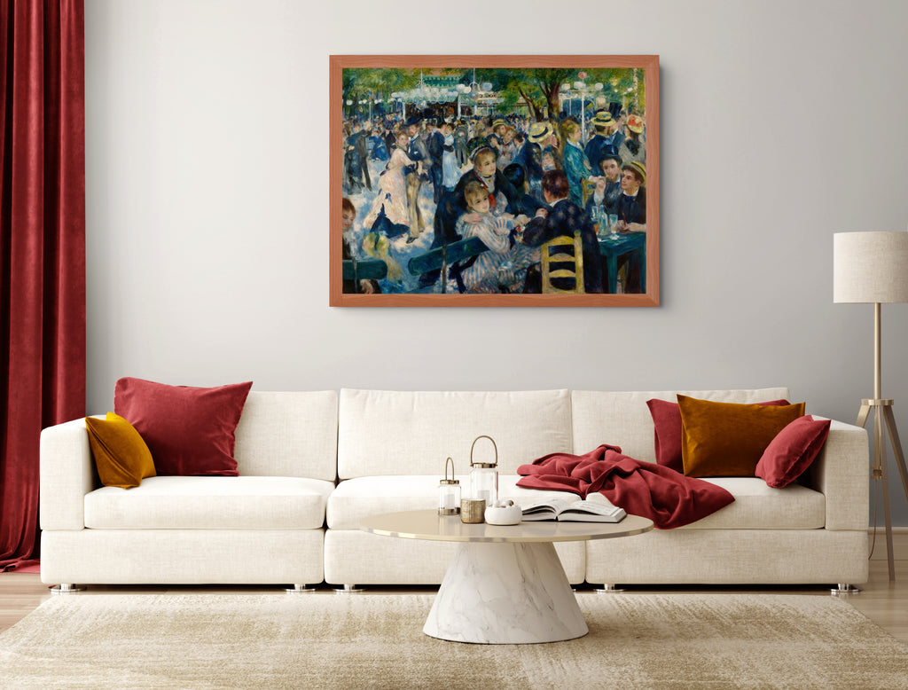 Bal du moulin de la Galette - Pierre-Auguste Renoir - Premium canvas 430g (gallery quality)