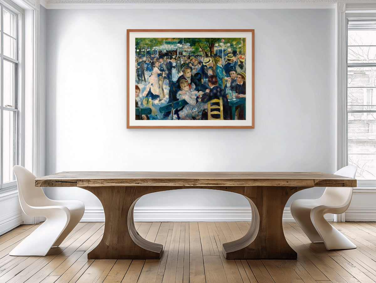 Bal du moulin de la Galette - Pierre-Auguste Renoir - Premium canvas 430g (gallery quality)