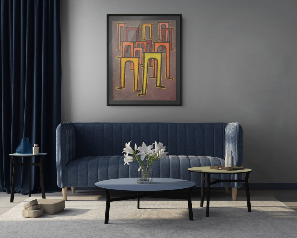 Ange solliciteur - Paul Klee - Toile premium 430g (qualité galerie)