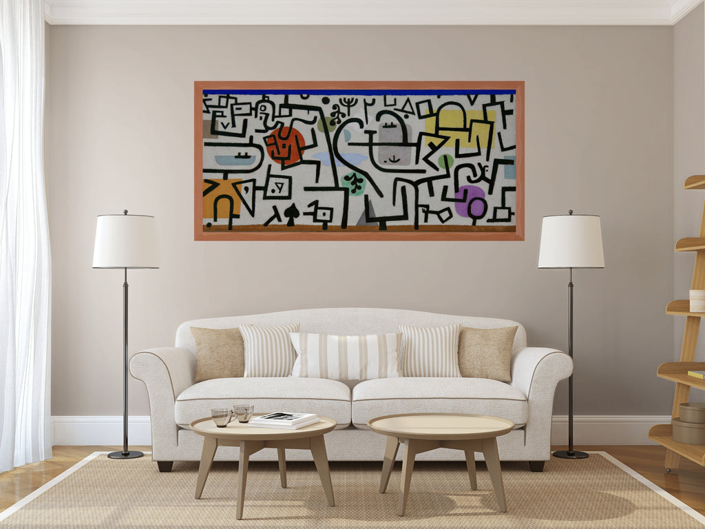 Puerto abundante - Paul Klee - Lienzo premium 430g (calidad de galeria)