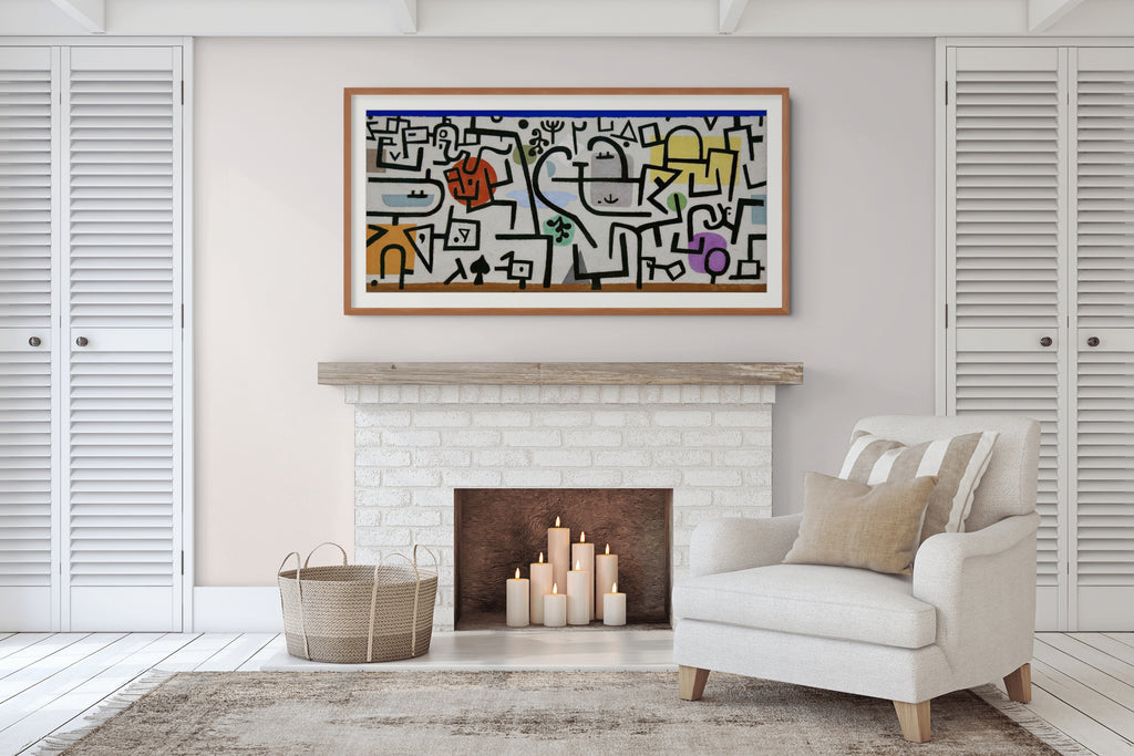 Puerto abundante - Paul Klee - Lienzo premium 430g (calidad de galeria)