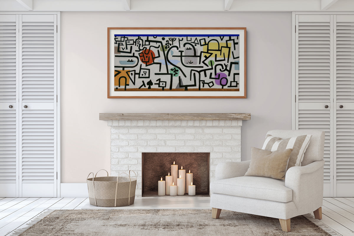 Puerto abundante - Paul Klee - Lienzo premium 430g (calidad de galeria)