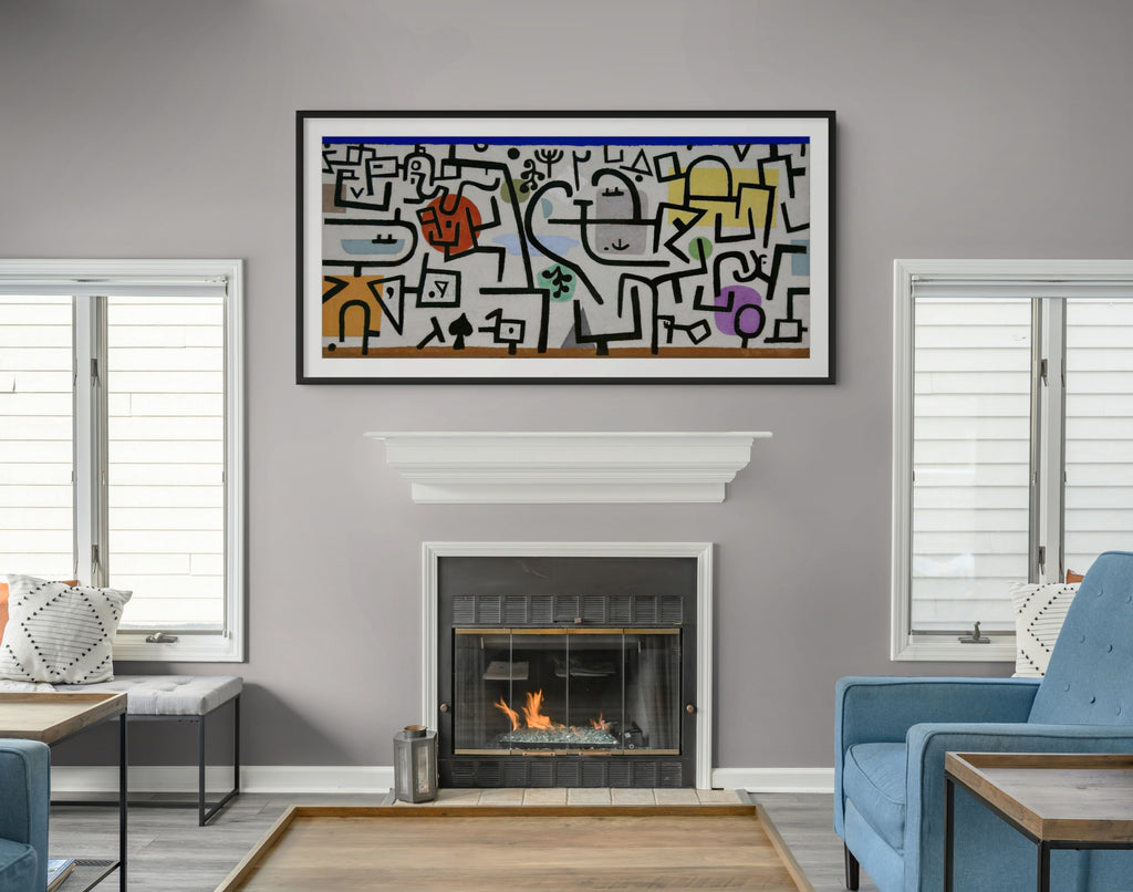 Puerto abundante - Paul Klee - Lienzo premium 430g (calidad de galeria)