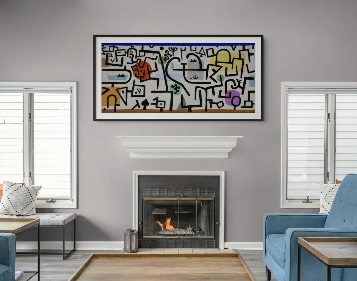 Puerto abundante - Paul Klee - Lienzo premium 430g (calidad de galeria)