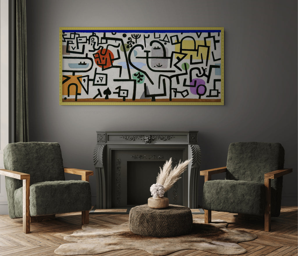Puerto abundante - Paul Klee - Lienzo premium 430g (calidad de galeria)