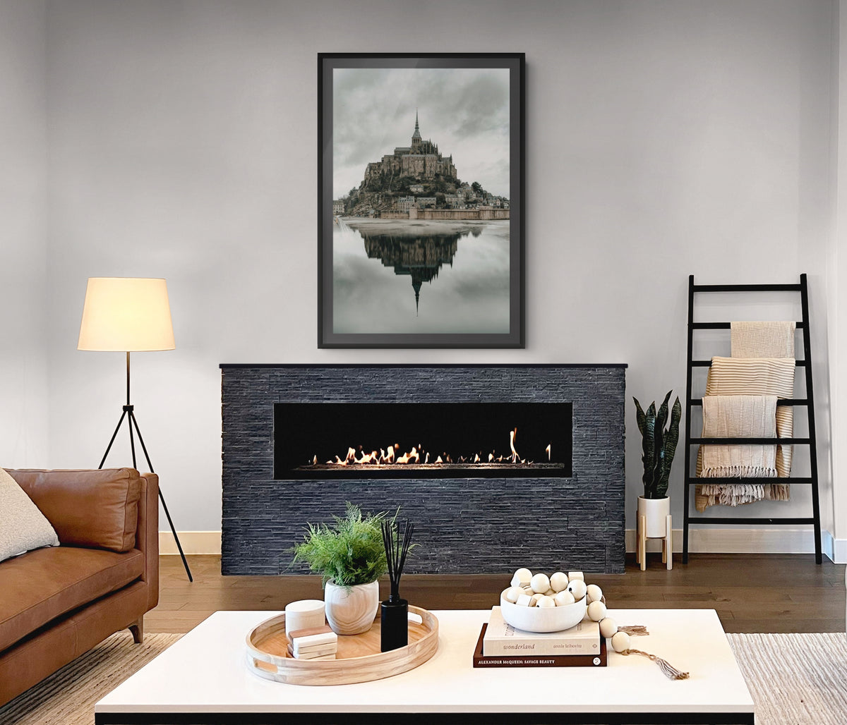 Cielo y Paisaje - Lienzo premium 430g (calidad de galeria)