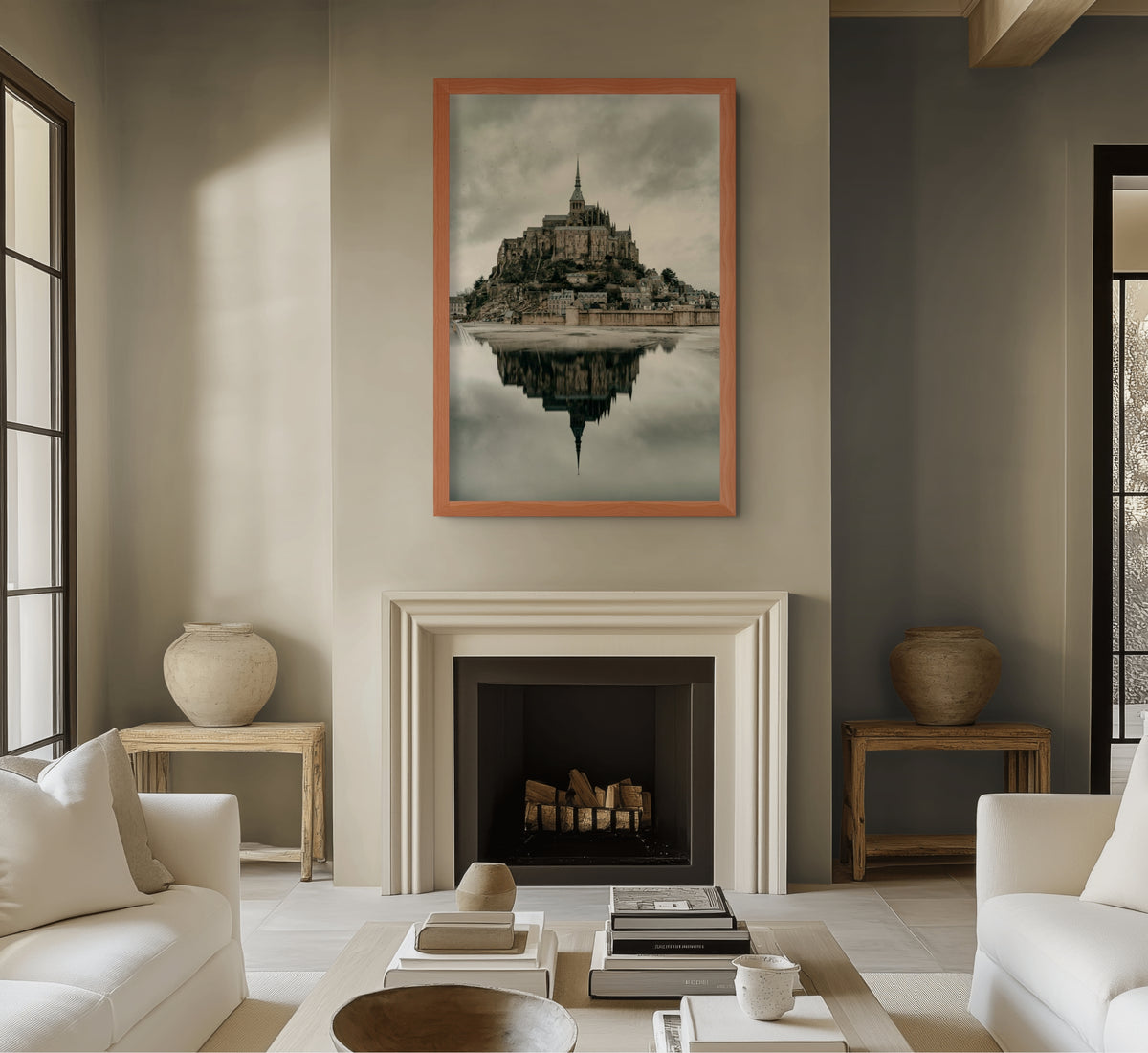 Cielo y Paisaje - Lienzo premium 430g (calidad de galeria)