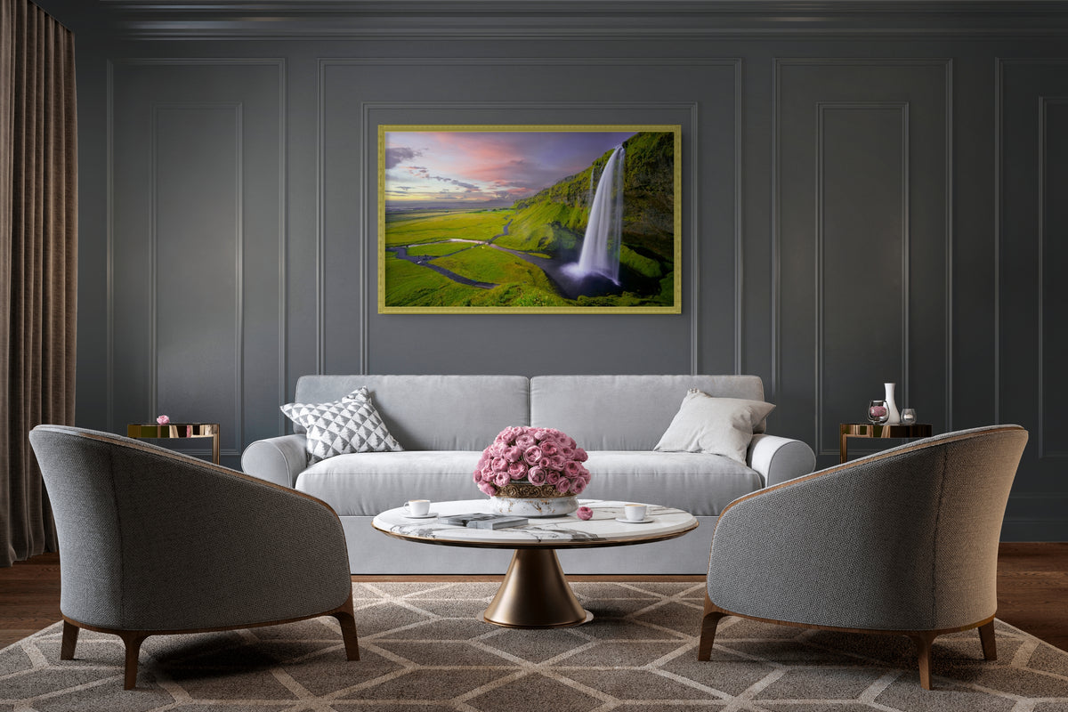 Cielo y Paisaje - Lienzo premium 430g (calidad de galeria)