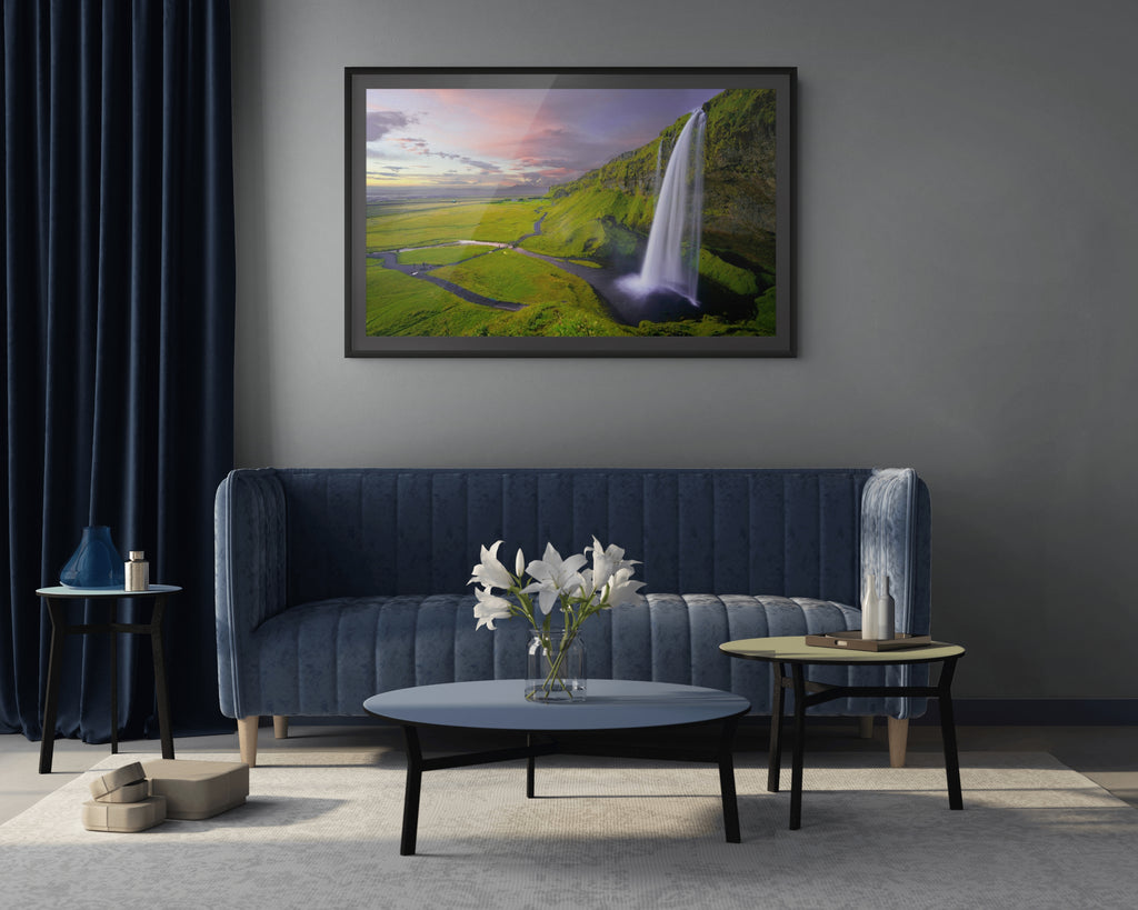 Cielo y Paisaje - Lienzo premium 430g (calidad de galeria)