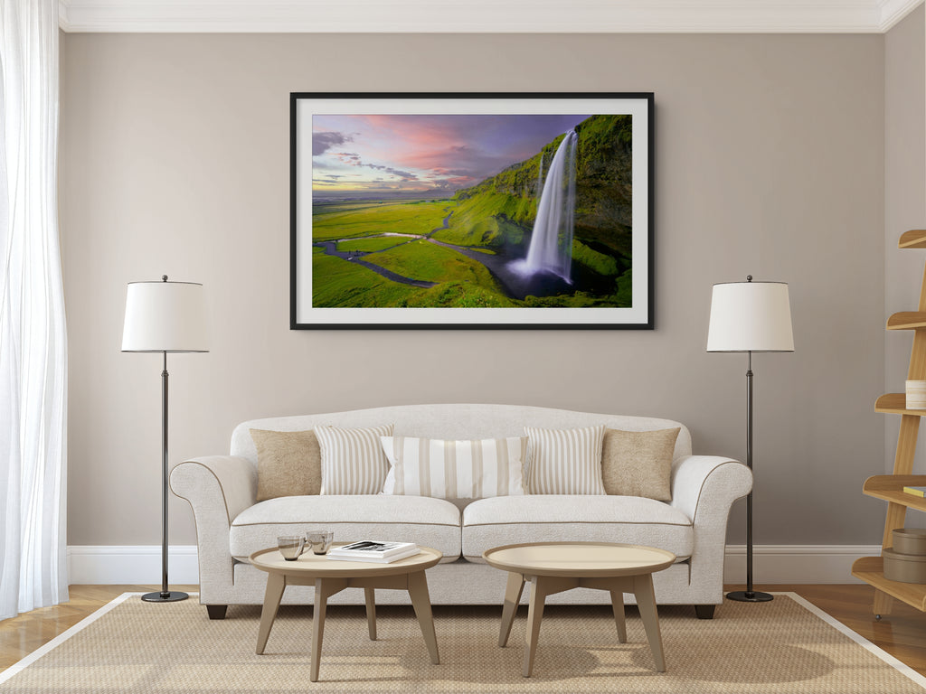 Cielo y Paisaje - Lienzo premium 430g (calidad de galeria)