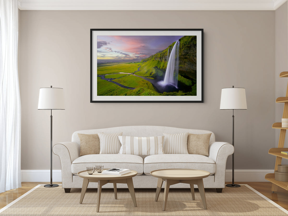 Cielo y Paisaje - Lienzo premium 430g (calidad de galeria)