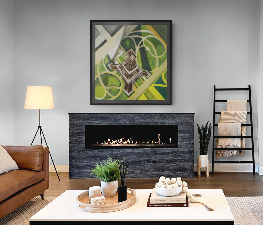Simultaneous Windows - Robert Delaunay - Premium 430g Canvas (gallery quality)
