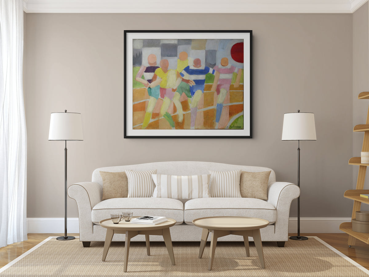 Simultaneous Windows - Robert Delaunay - Premium 430g Canvas (gallery quality)