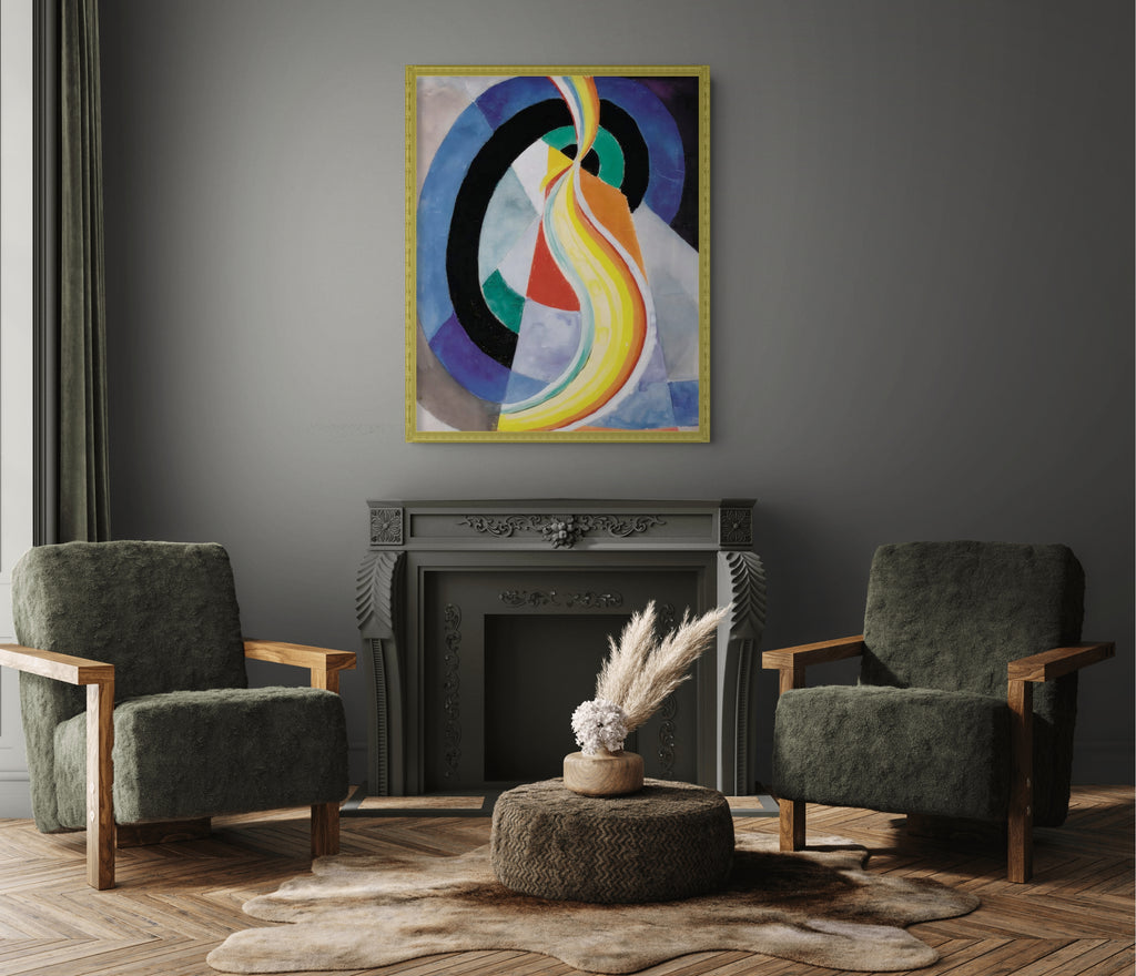 Simultaneous Windows - Robert Delaunay - Premium 430g Canvas (gallery quality)