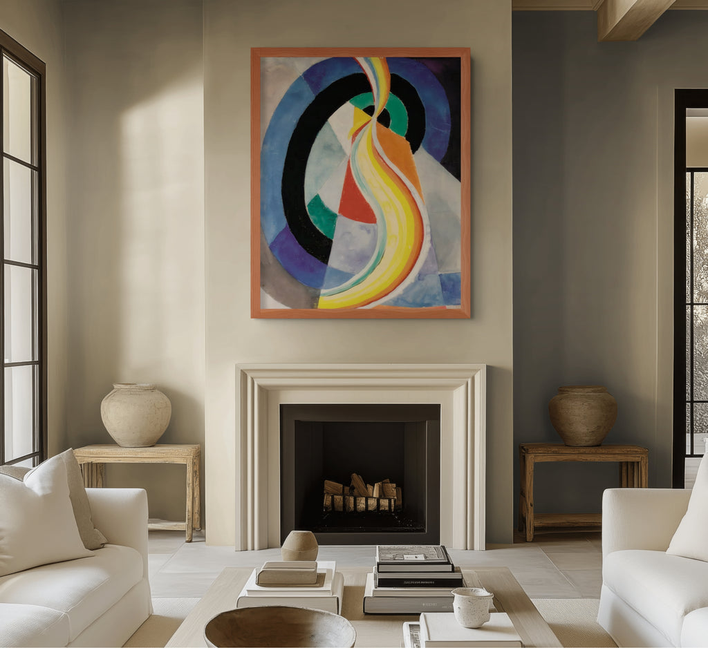 Simultaneous Windows - Robert Delaunay - Premium 430g Canvas (gallery quality)