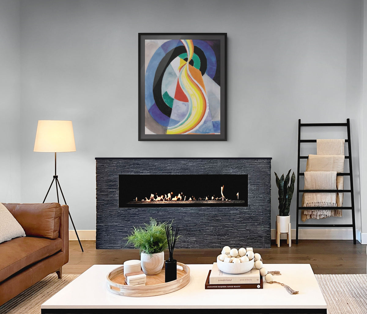 Simultaneous Windows - Robert Delaunay - Premium 430g Canvas (gallery quality)