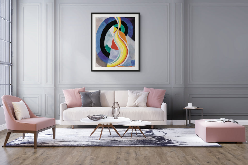 Simultaneous Windows - Robert Delaunay - Premium 430g Canvas (gallery quality)