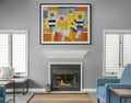 Simultaneous Windows - Robert Delaunay - Premium 430g Canvas (gallery quality)