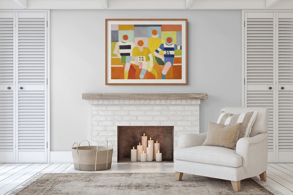 Simultaneous Windows - Robert Delaunay - Premium 430g Canvas (gallery quality)