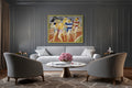 Fenêtres ouvertes simultanément - Robert Delaunay - Toile premium 430g (qualité galerie)