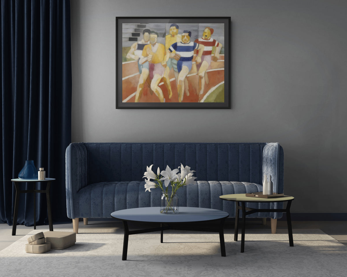 Fenêtres ouvertes simultanément - Robert Delaunay - Toile premium 430g (qualité galerie)