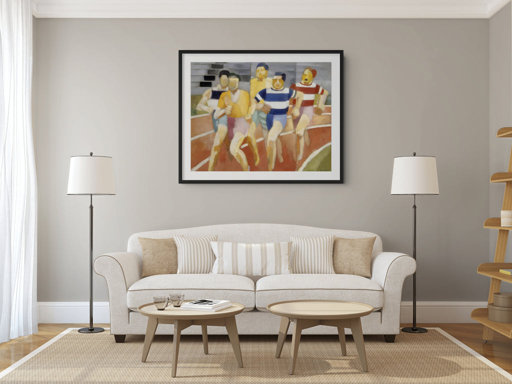Fenêtres ouvertes simultanément - Robert Delaunay - Toile premium 430g (qualité galerie)