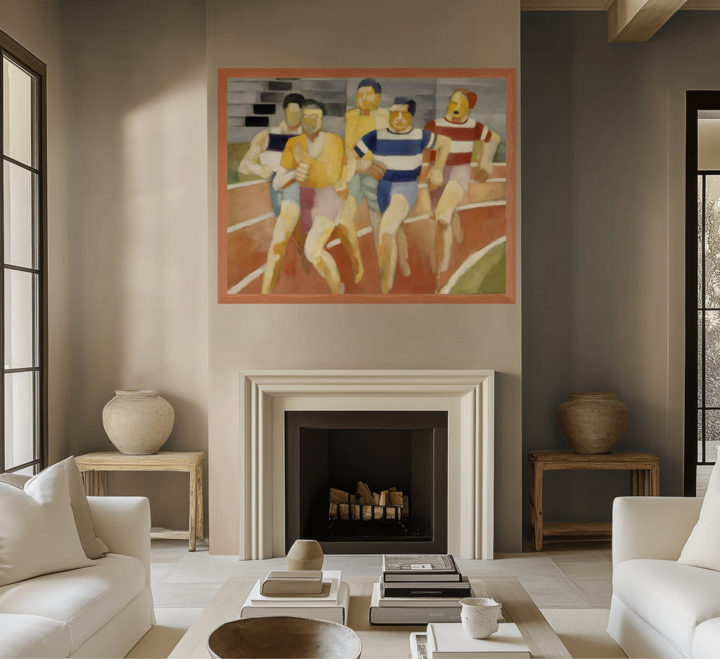 Fenêtres ouvertes simultanément - Robert Delaunay - Toile premium 430g (qualité galerie)
