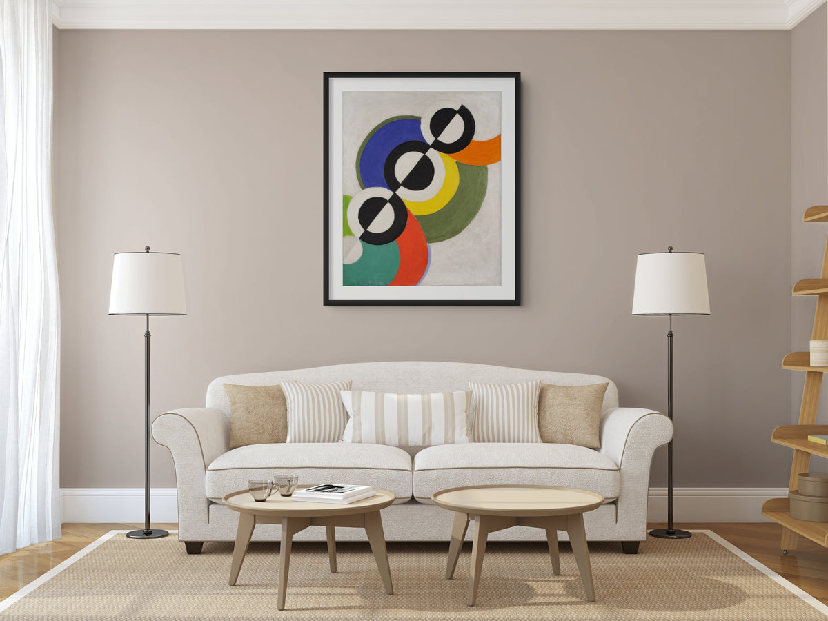Simultaneous Windows - Robert Delaunay - Premium 430g Canvas (gallery quality)