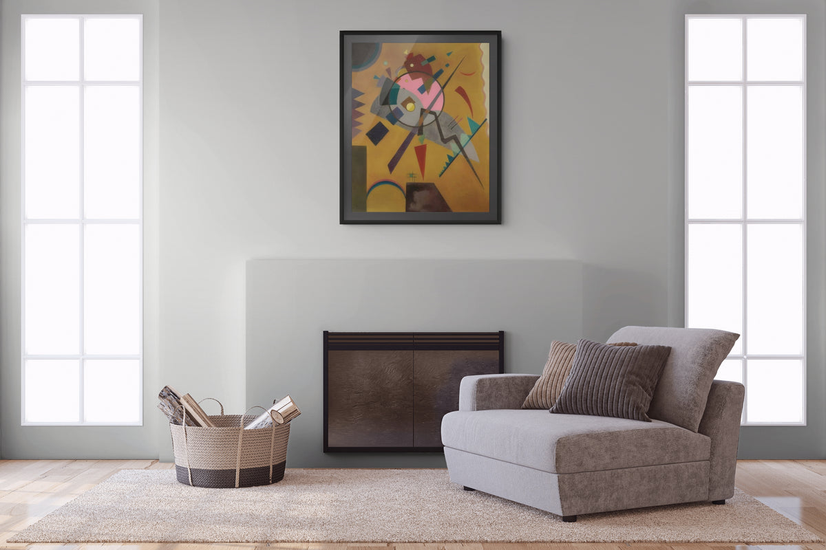 Couple on Horseback - Wassily Kandinsky - Premium 430g canvas (gallery quality)