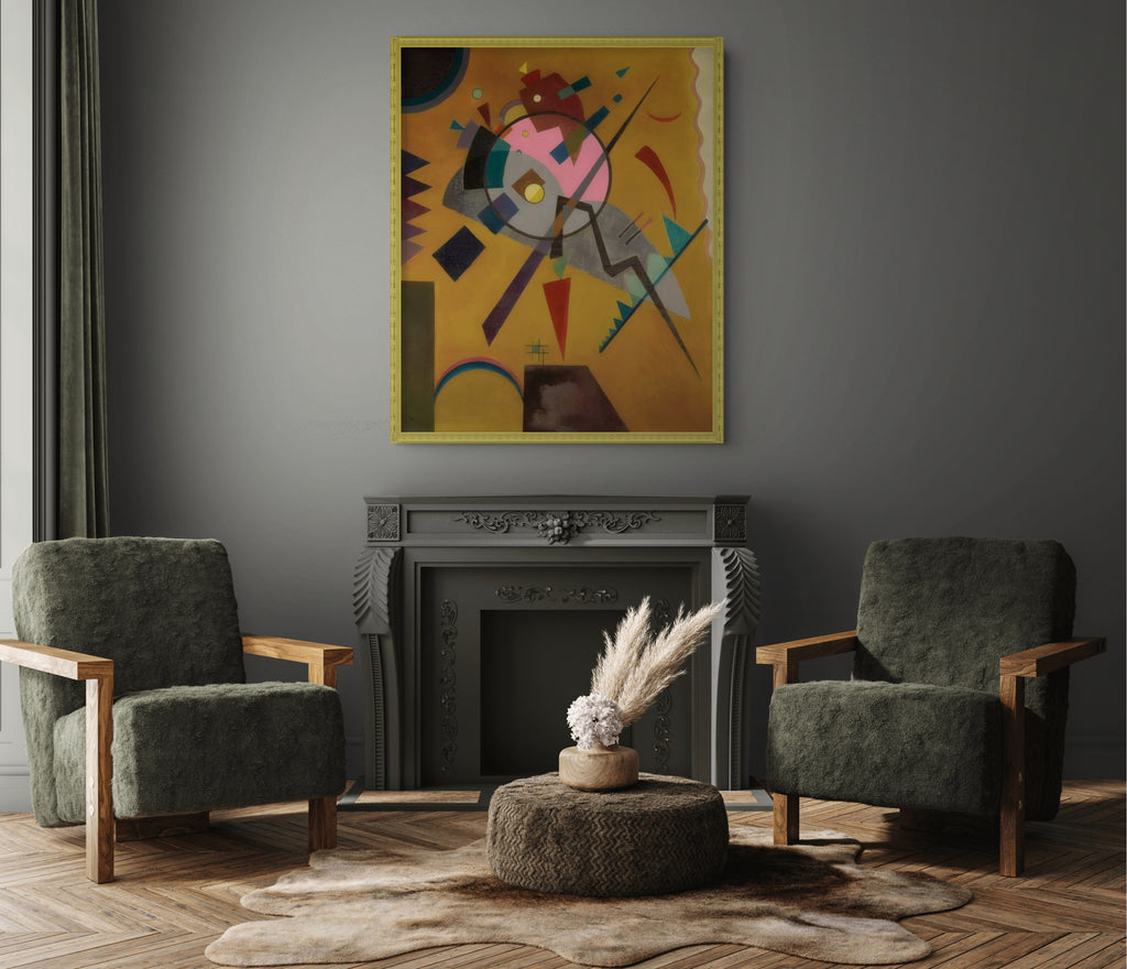 Couple on Horseback - Wassily Kandinsky - Premium 430g canvas (gallery quality)