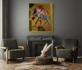 Couple on Horseback - Wassily Kandinsky - Premium 430g canvas (gallery quality)
