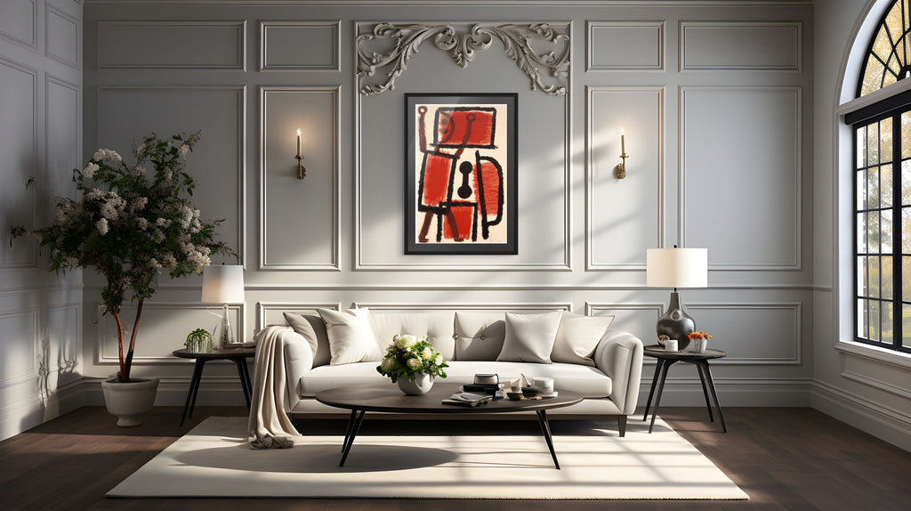 Angel applicant - Paul Klee - Premium canvas 430g (gallery quality)