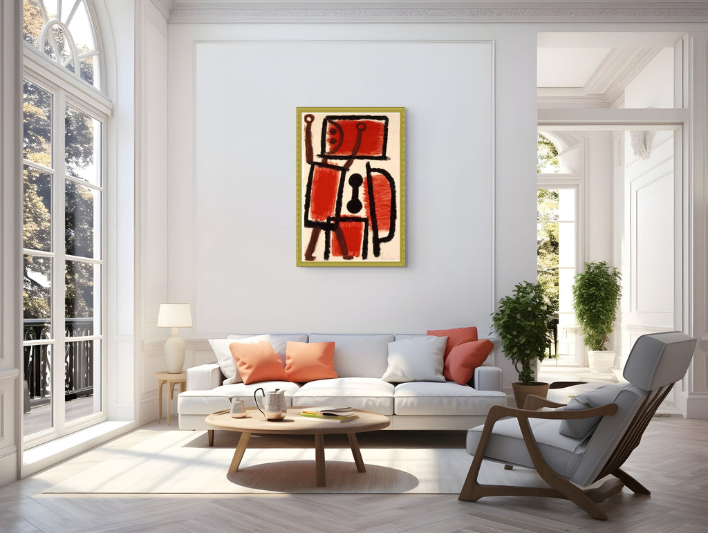 Angel applicant - Paul Klee - Premium canvas 430g (gallery quality)