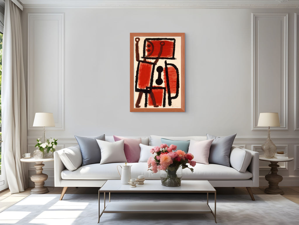 Angel applicant - Paul Klee - Premium canvas 430g (gallery quality)
