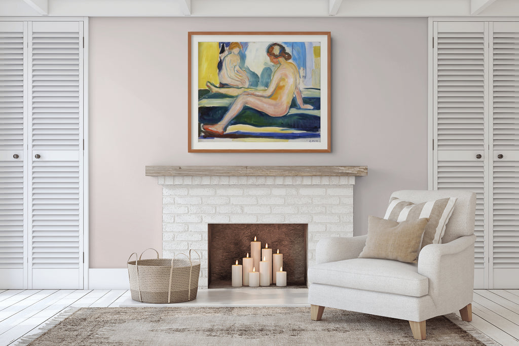The Kiss - Edvard Munch - Premium canvas 430g (gallery quality)
