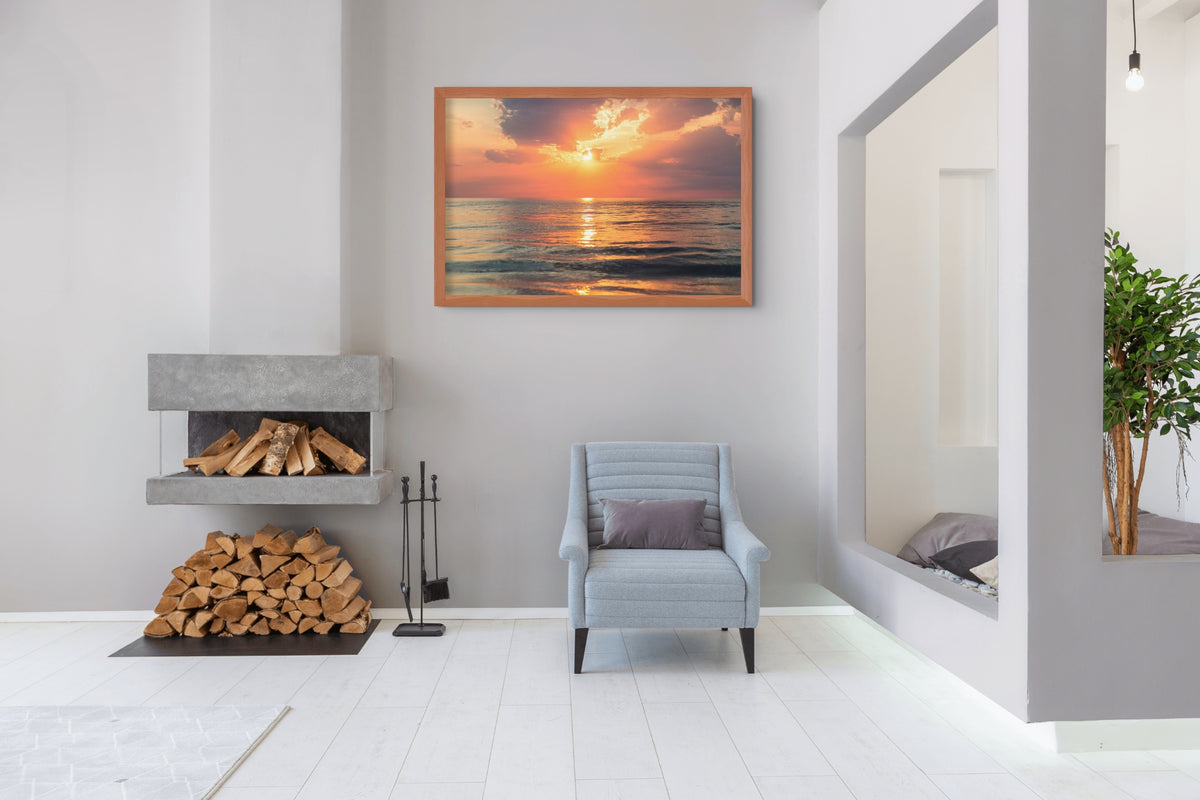 Cielo y Paisaje - Lienzo premium 430g (calidad de galeria)