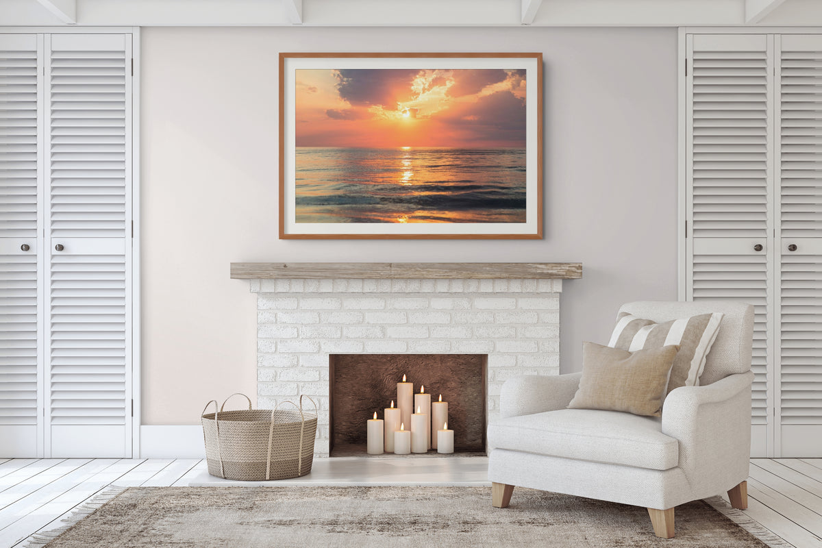 Cielo y Paisaje - Lienzo premium 430g (calidad de galeria)