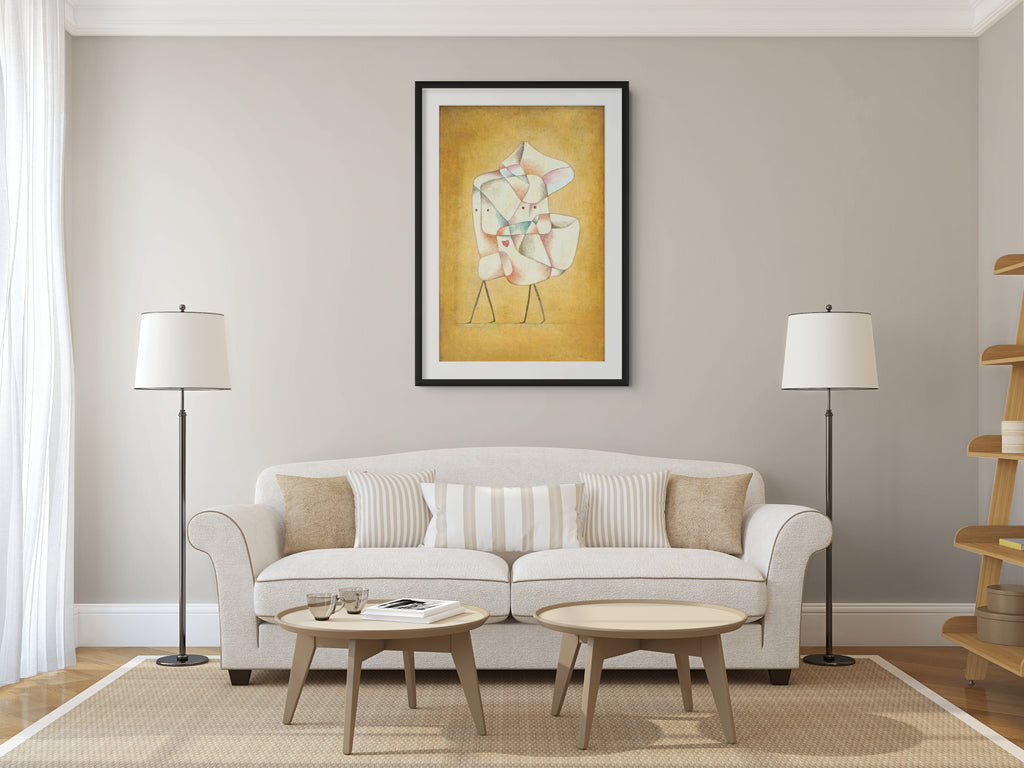 Angel applicant - Paul Klee - Premium canvas 430g (gallery quality)