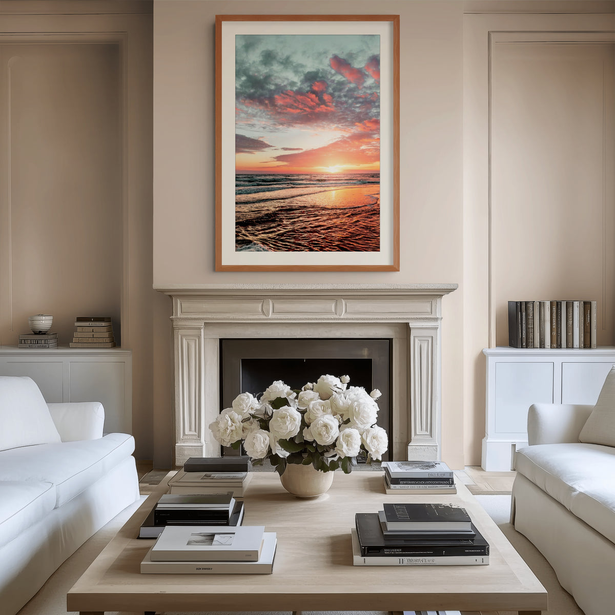 Cielo y Paisaje - Lienzo premium 430g (calidad de galeria)