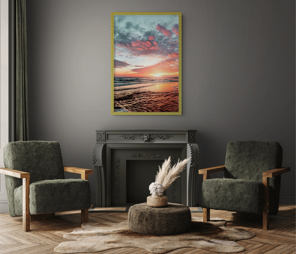 Cielo y Paisaje - Lienzo premium 430g (calidad de galeria)