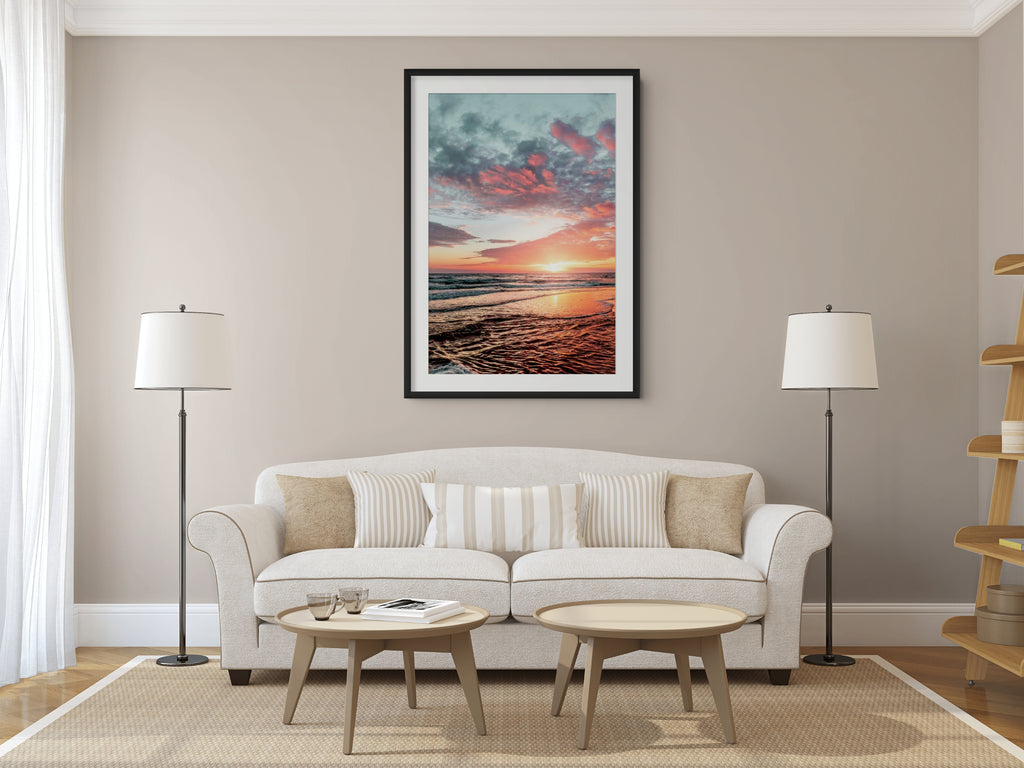 Cielo y Paisaje - Lienzo premium 430g (calidad de galeria)
