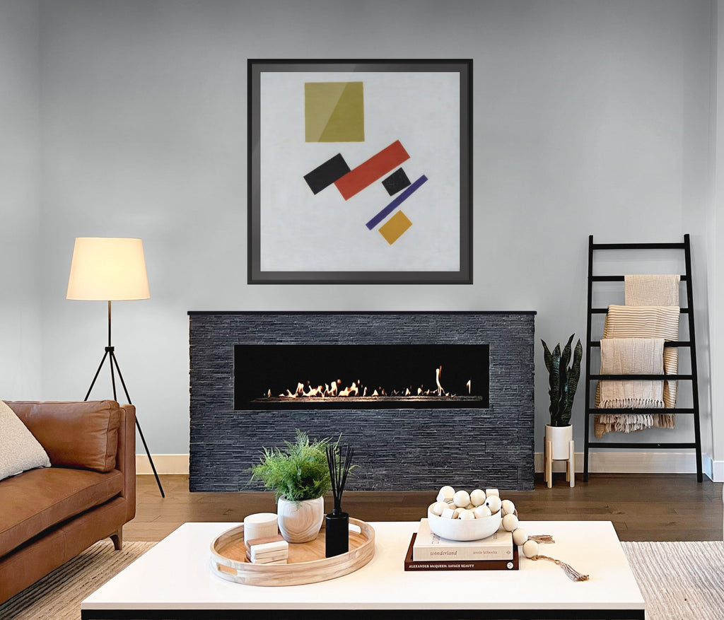 Composición suprematista -  Kazimir Malévich - Lienzo premium 430g (calidad de galeria)