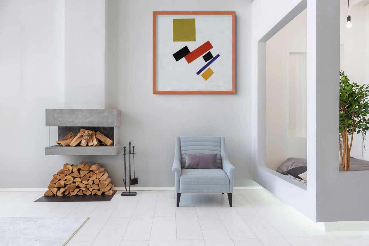 Composición suprematista -  Kazimir Malévich - Lienzo premium 430g (calidad de galeria)